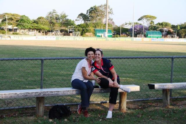 Happy after cycling back and forth ... for fifty kms or so ...